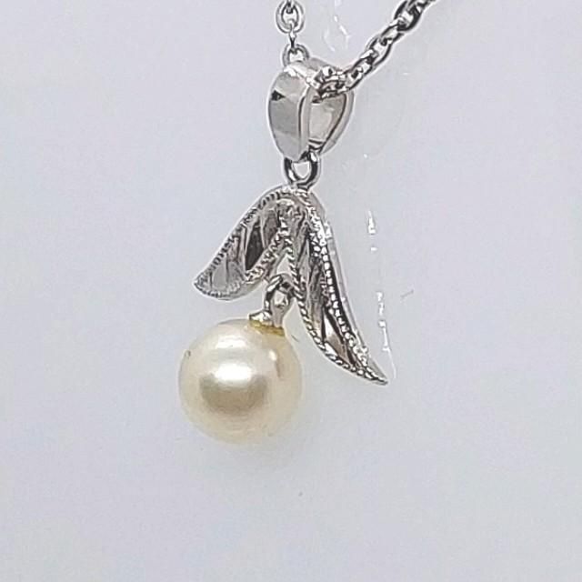 ミキモト パール6.2㎜ シルバーペンダントトップ ネックレス MIKIMOTO