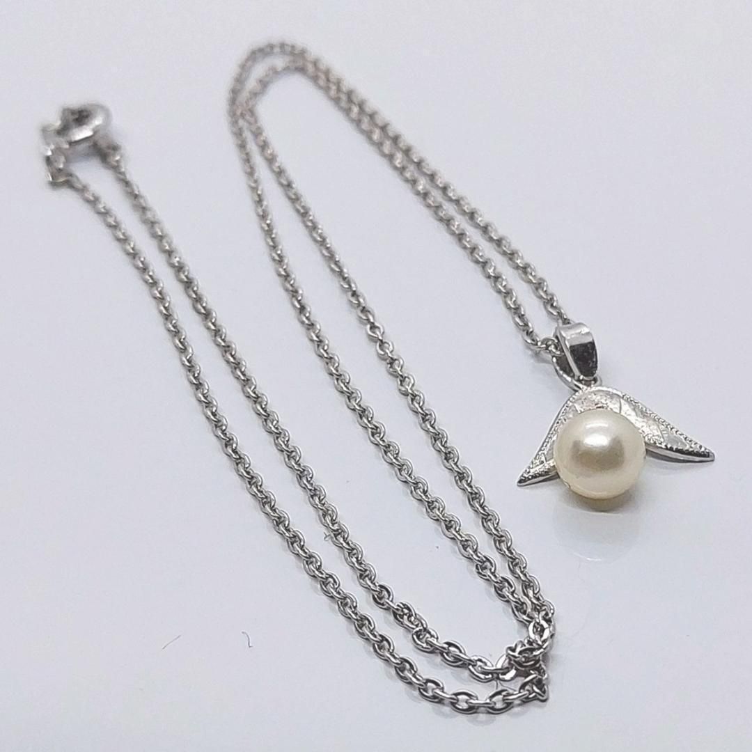パール6.2㎜ シルバーペンダントトップ
