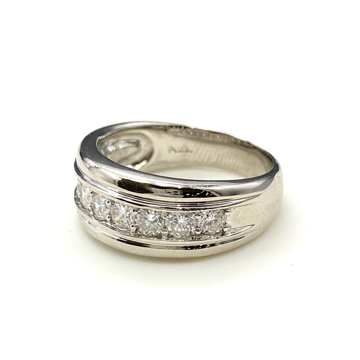 メレダイヤ デザインリング プラチナ 指輪 リング 16.5号 Pt900 ダイヤモンド レディース