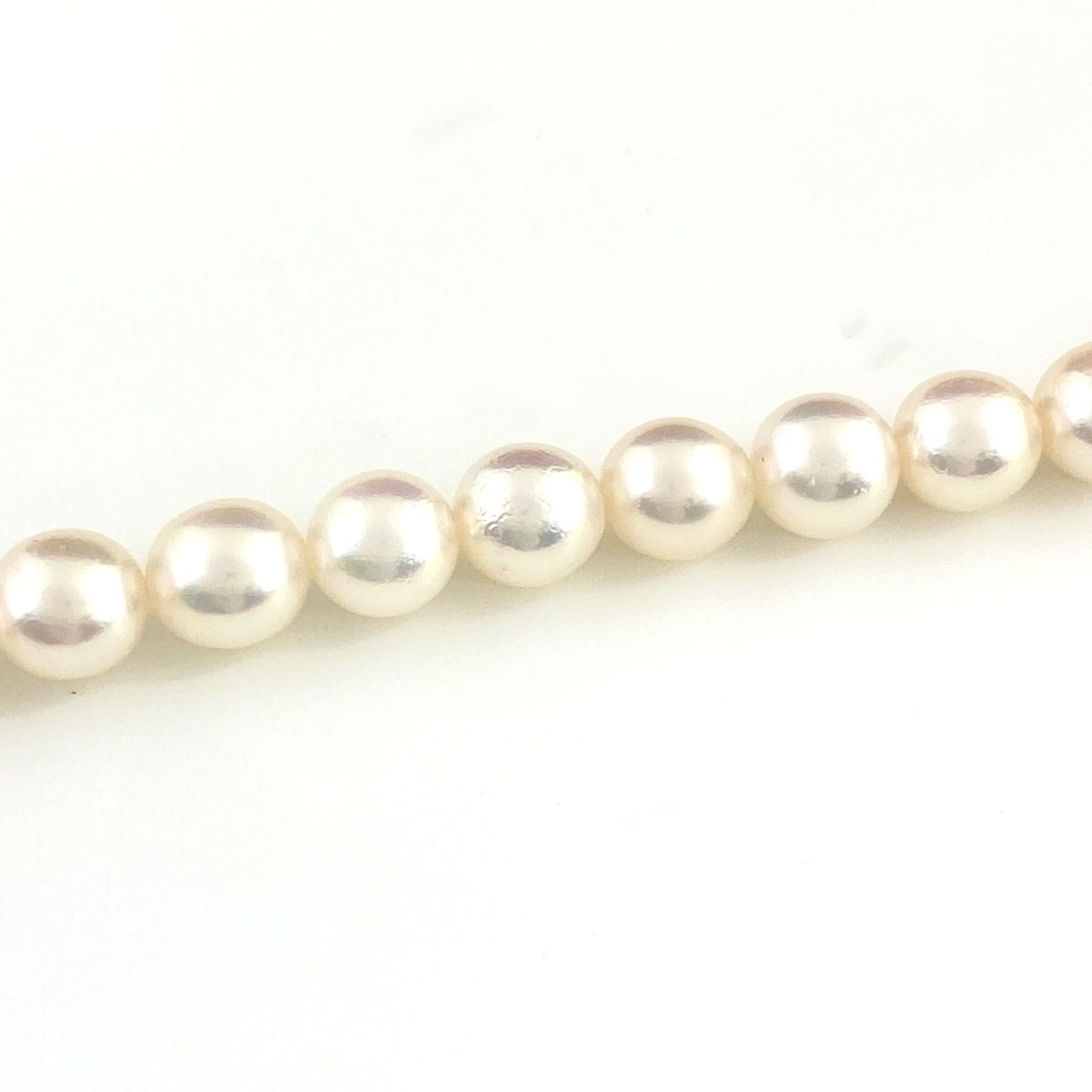 ミキモト MIKIMOTO パール デザインネックレス silver 真珠 ペンダント ネックレス K18 SV パール レディース