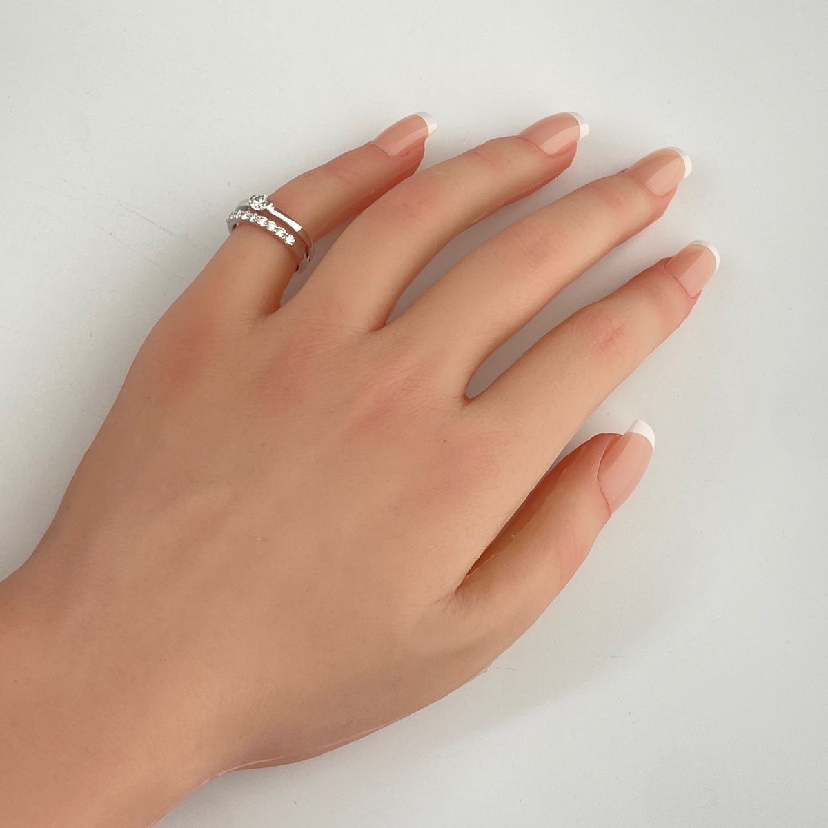 ダイヤモンド デザインリング プラチナ 指輪 メレダイヤ リング 7.5号 Pt900 ダイヤモンド レディース FORTGASGNV_COM_BR