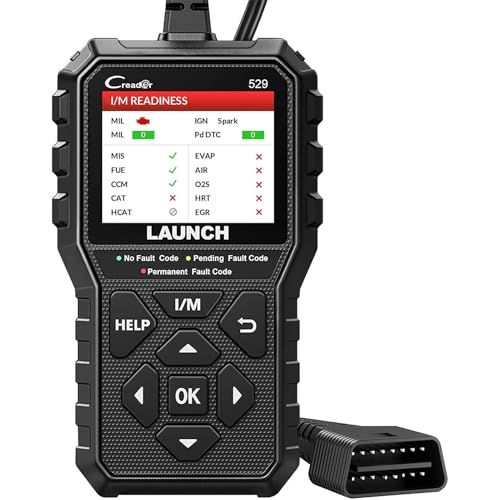 LAUNCH obd2 診断機 CR529 自動車故障診断機 obd2スキャンツール 日本語対応 bmw ベンツ VW など向け OBD2 スキャナー エンジン警告灯消灯 jobdの国産車には非対応 1a749066