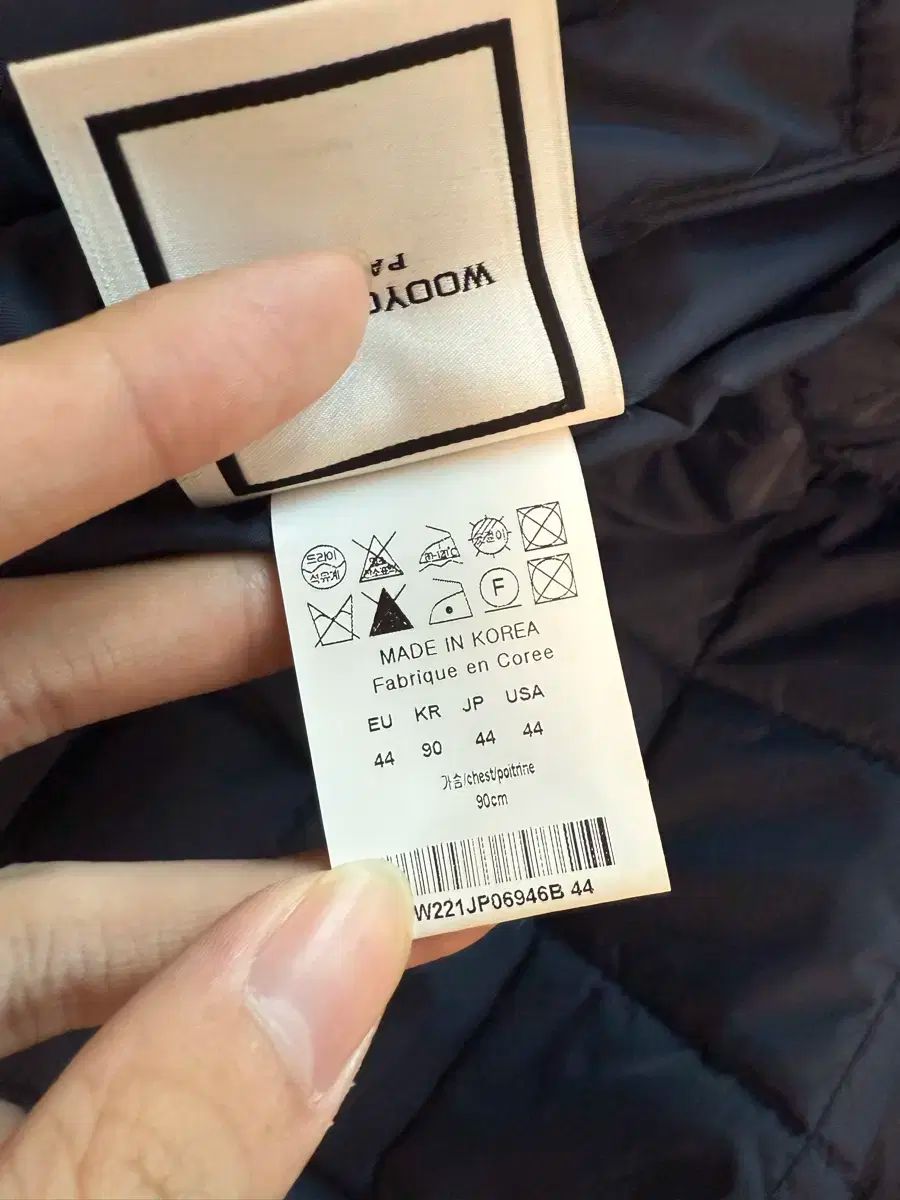 WOOYOUNGMI ウーヨンミ ma-1 パッチPOINT ポイント 迷 Me ウヨン WOOYOUNG IN ジャケット 44 100 103 KANDAIZUMI_COM