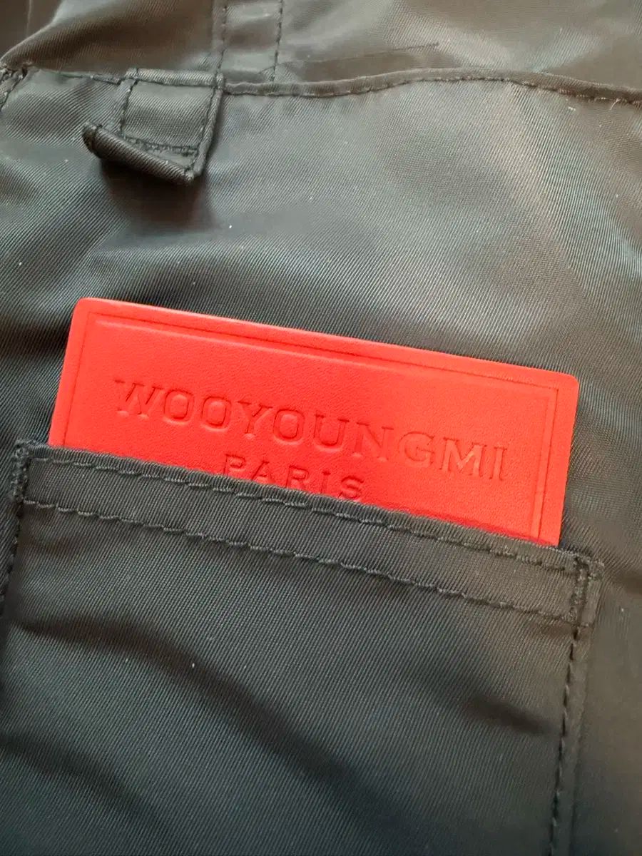 WOOYOUNGMI ウーヨンミ ma-1 パッチPOINT ポイント 迷 Me ウヨン WOOYOUNG IN ジャケット 44 100 103