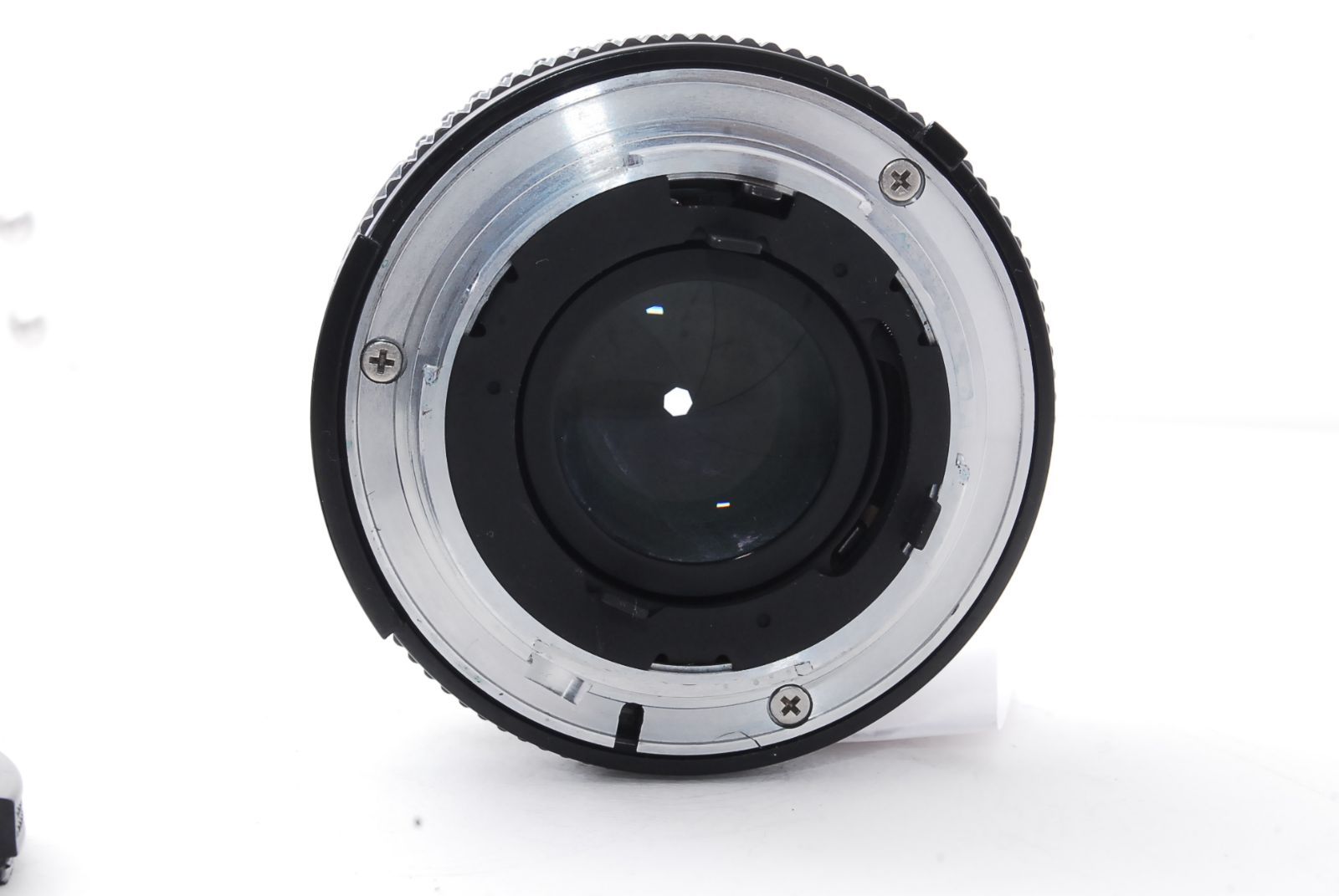 ニコン Nikon Ai S 50 mm F 1 8 パンケーキ 光学クリア 前後キャップ 20287