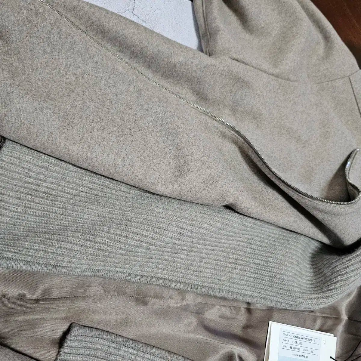 the CASHMERE カシミア 100 ジャケット アウター型 GULLKHAN_COM