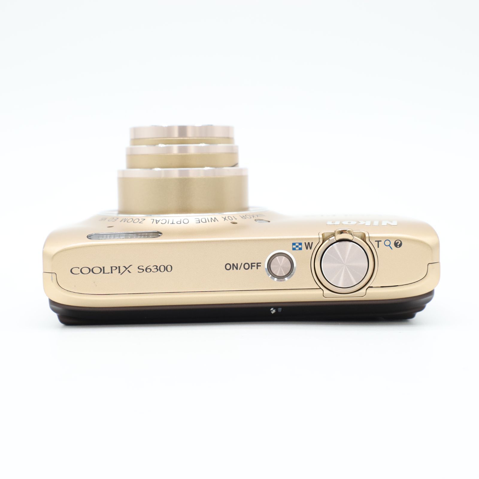  Nikon ニコン COOLPIX S 6300 ゴールド 光学10倍ズーム 高画質コンパクトデジタルカメラ 動作良好 コンパクトデジタルカメラ デジタルカメラ