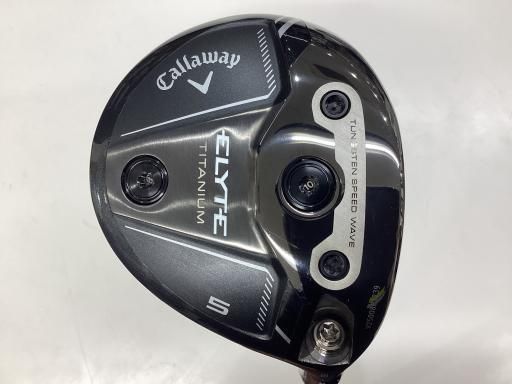  【中古】 キャロウェイ ELYTE TITANIUM 5W フェアウェイウッド FW TENSEI GREEN 60 for CW(ELYTE FW) (フレックスS) メンズ 男性用 右利き 右用 Bランク ゴルフクラブ フェアウェイウッド