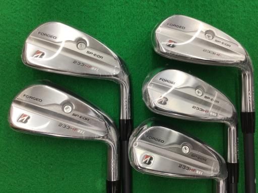  ブリヂストン BRIDGESTONE 233HF 5S アイアンセット IR VANQUISH BS50i (フレックスS) メンズ 男性用 右利き 右用 Aランク ゴルフクラブ