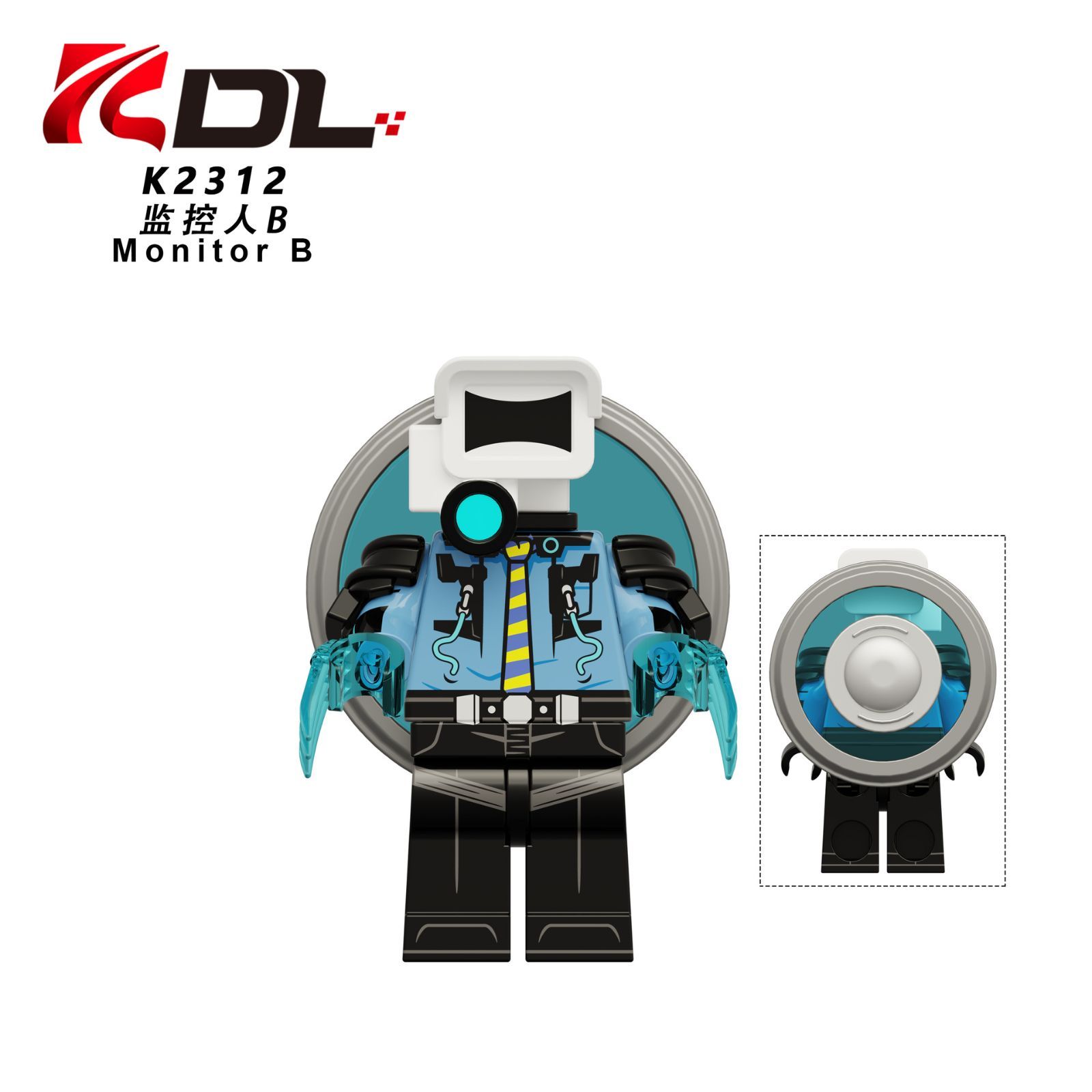 Girls2　まとめ売り　ミニフラッグ スキビディトイレ Legoレゴ互換 組み立て式フィギュア CH4Dカメラマン