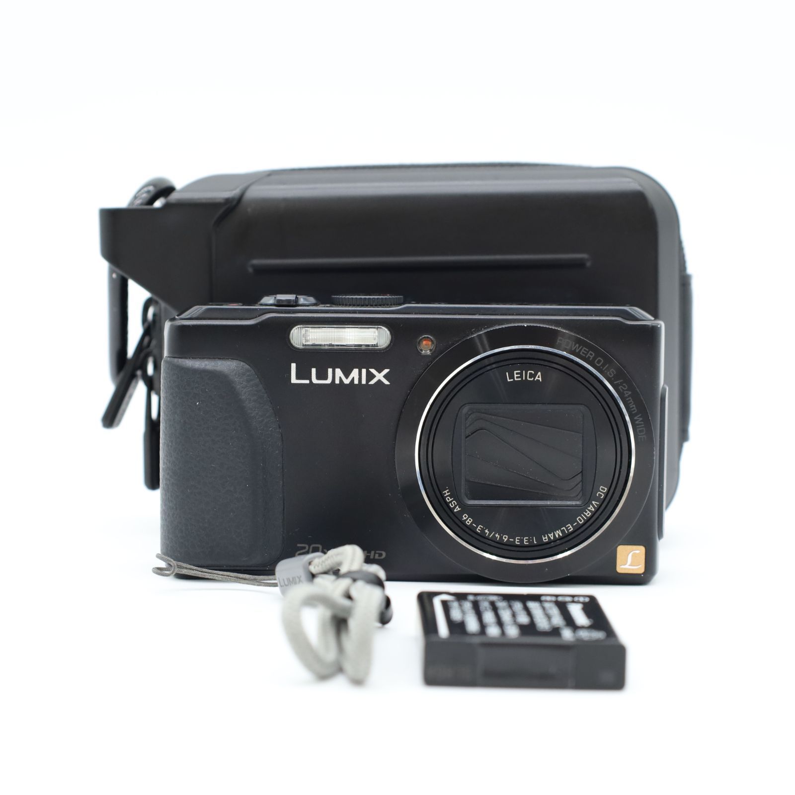 PANASONIC パナソニック LUMIX DMC-TZ40-K ブラック 高倍率ズーム Wi-Fi搭載 コンパクトデジカメ 動作良好