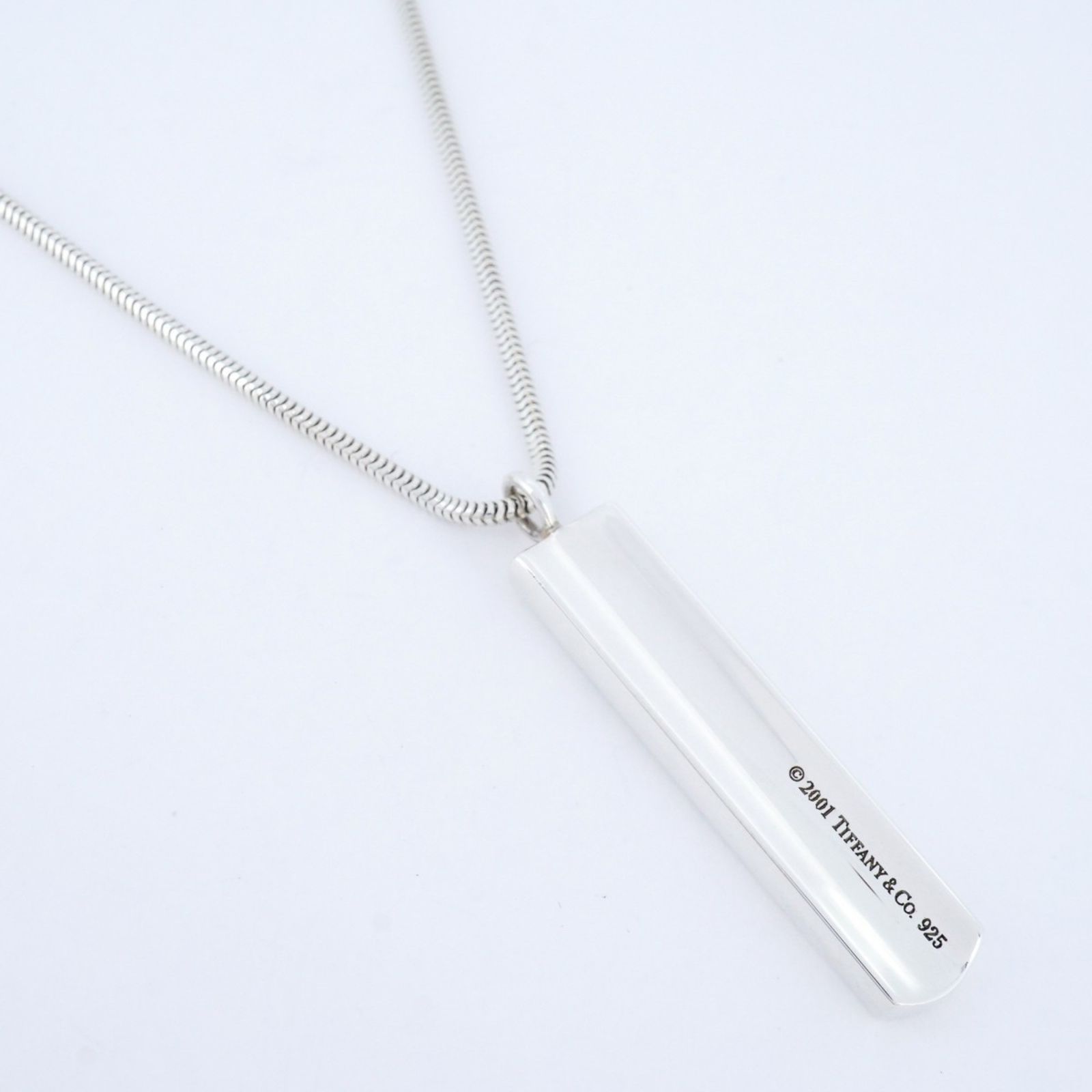 ティファニー Tiffany ティファニー ネックレス ナローバー シルバー925レディース