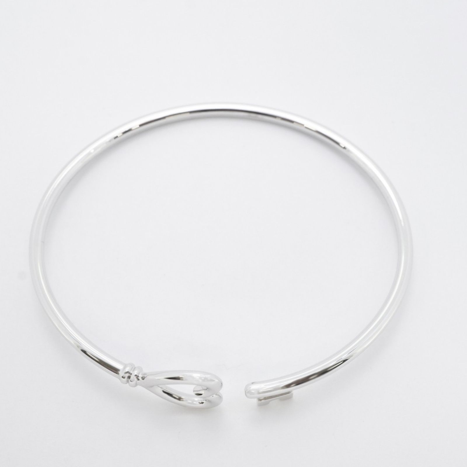 ティファニー Tiffany ティファニー バングル ハートキー K18WG ホワイトゴールドレディース FORTGASGNV_COM_BR