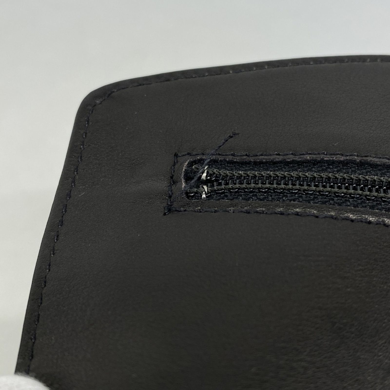 チェーンショルダー キャビアスキン