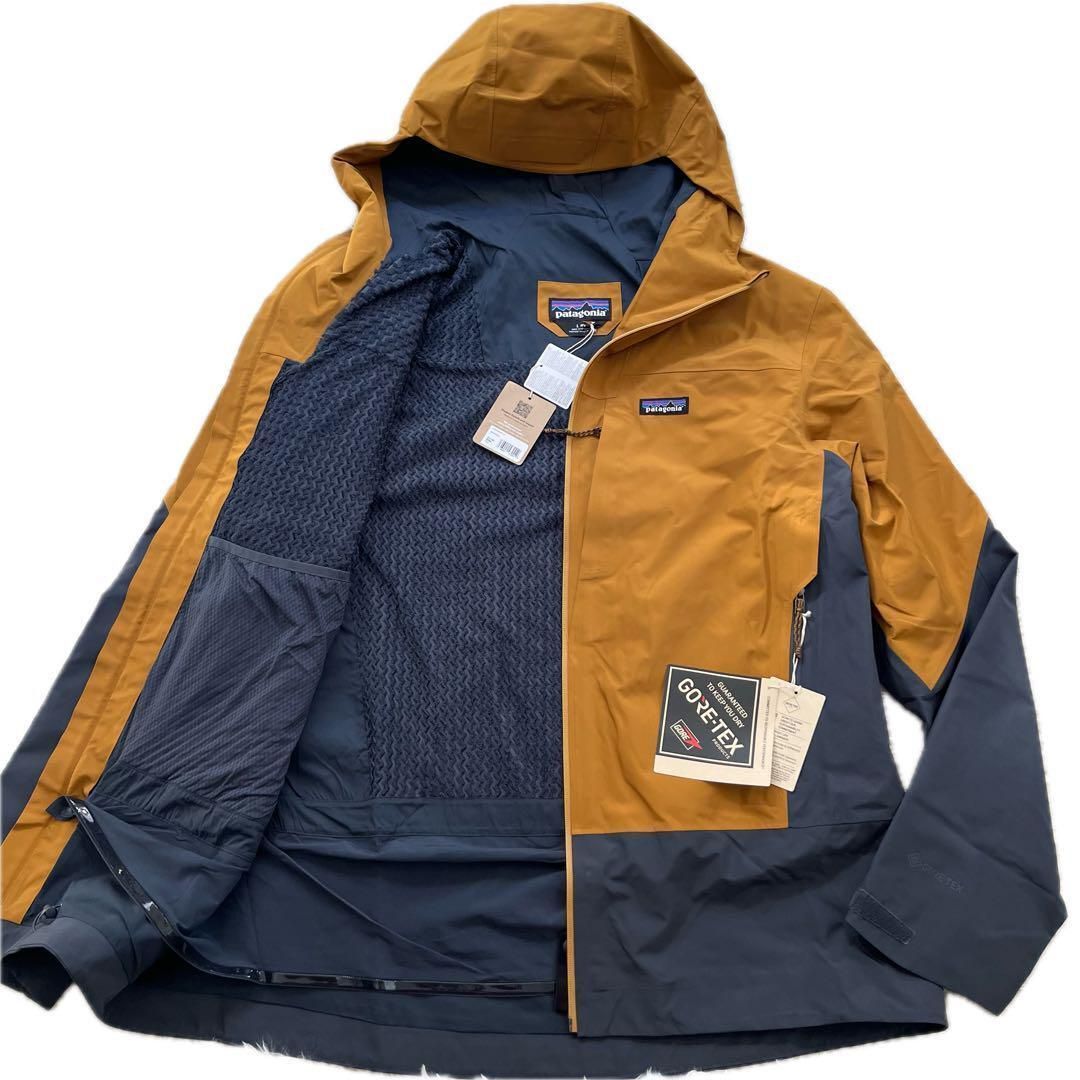 現行モデル 24AW patagonia Storm Shift Jacket パタゴニア ストームシフトジャケット GORE-TEX ブラウン アウトドア L