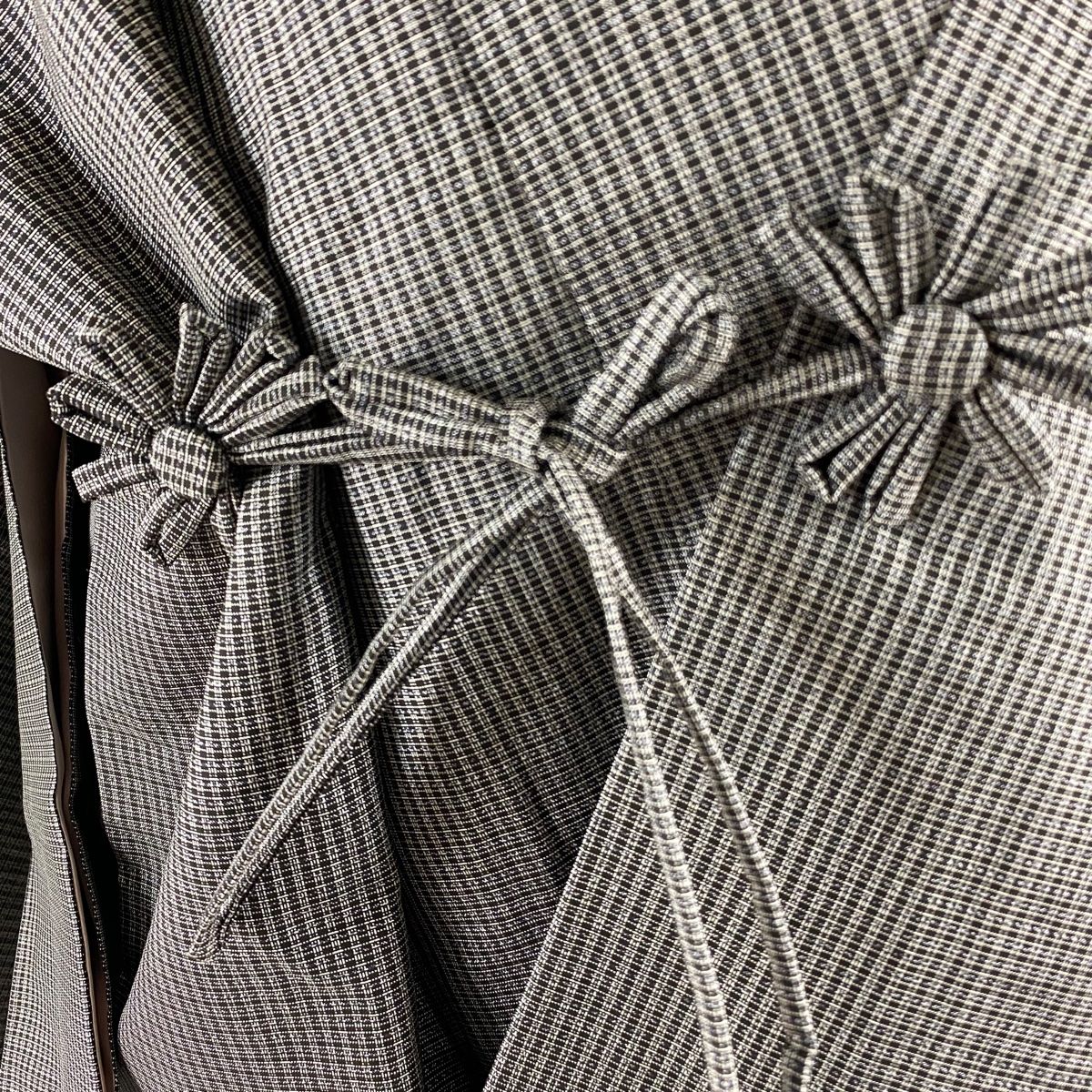 和装コート 大島紬地