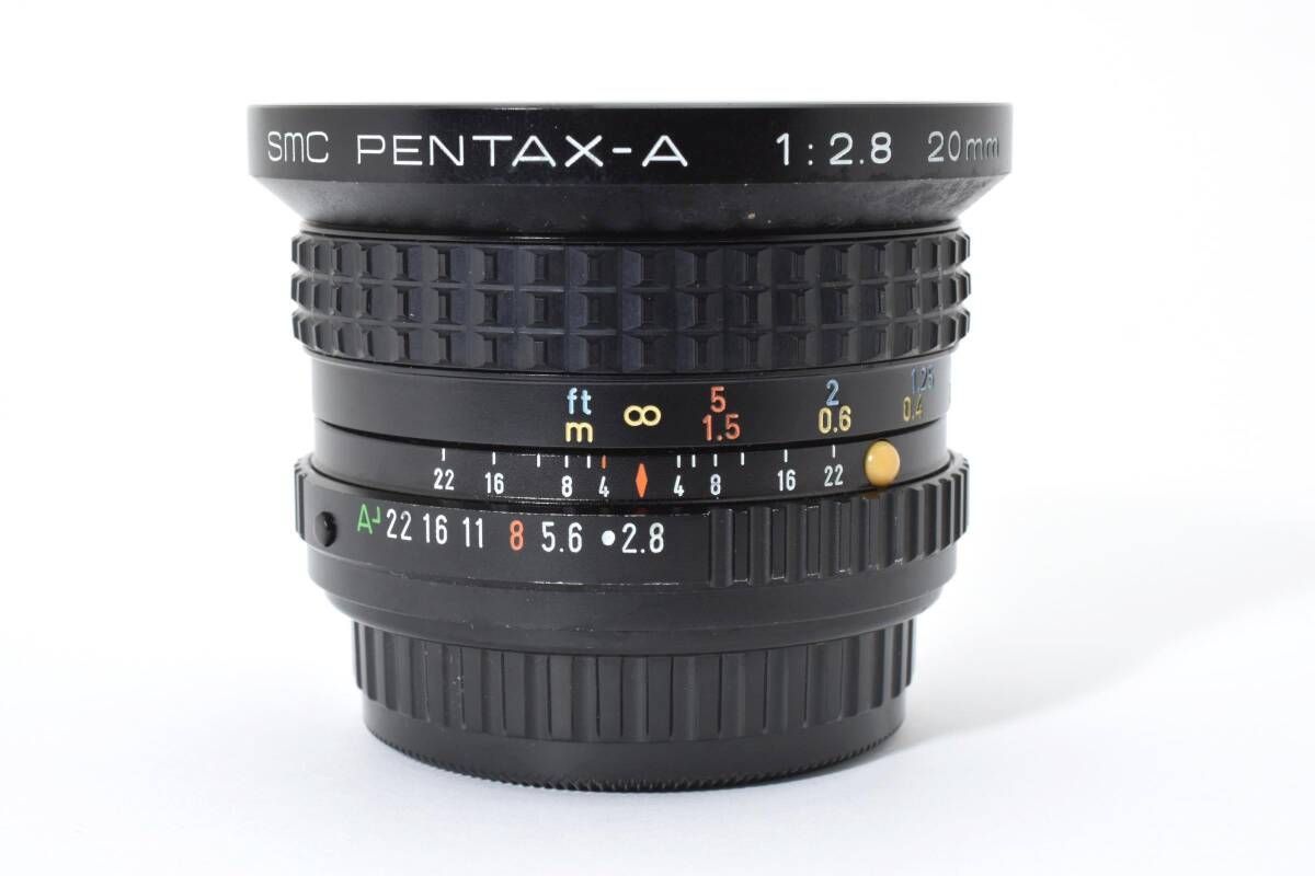 PENTAX ペンタックス SMC PENTAX-A 20mm f2.8 Kマウント