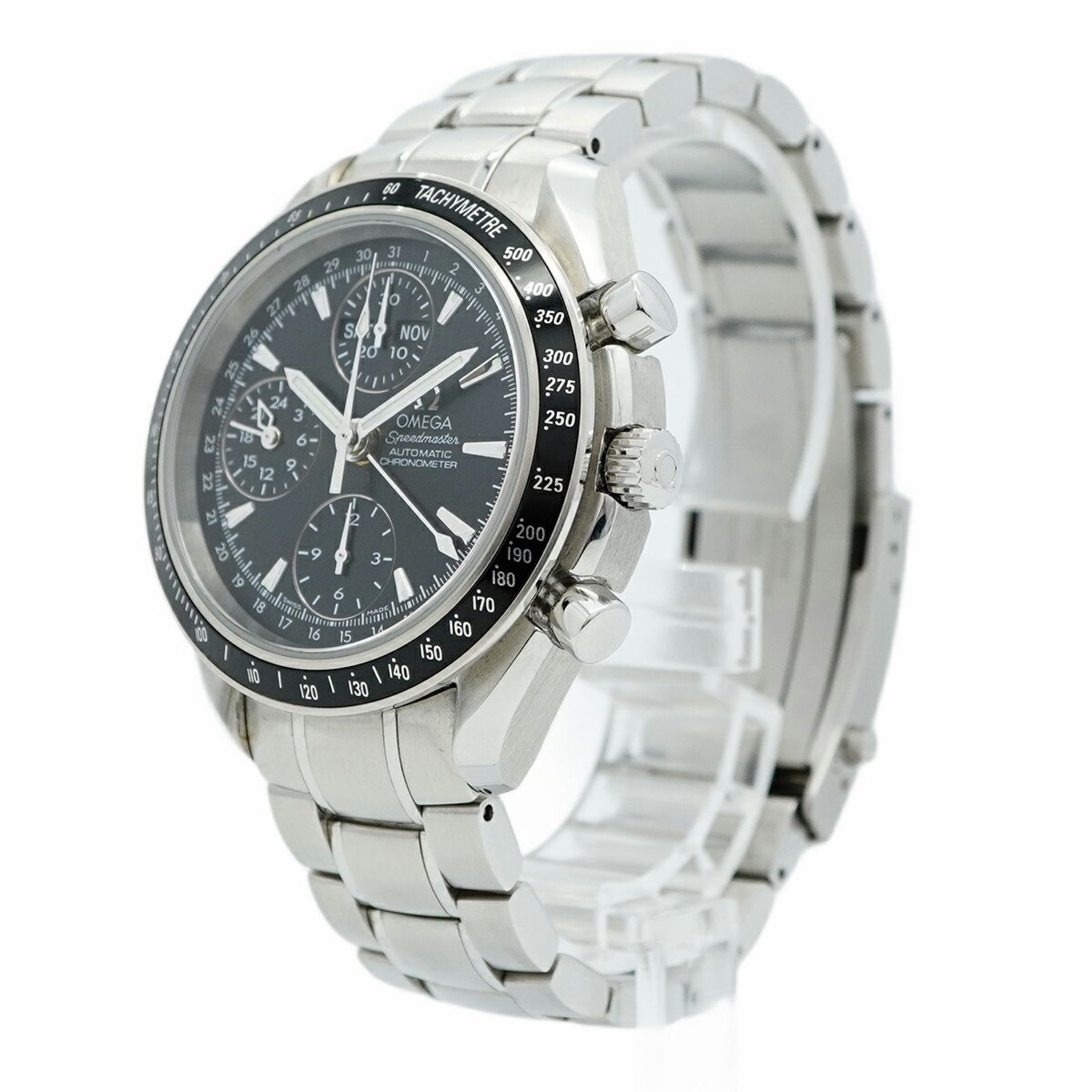 黒文字盤腕時計 メンズ