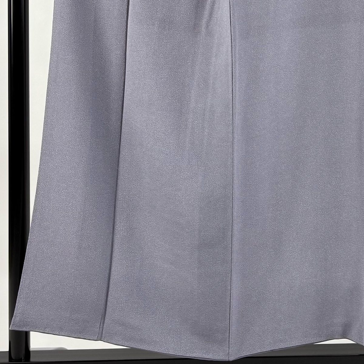 江戸小紋 身丈154cm 裄丈63.5cm S 袷 鮫 灰紫 正絹 一つ紋