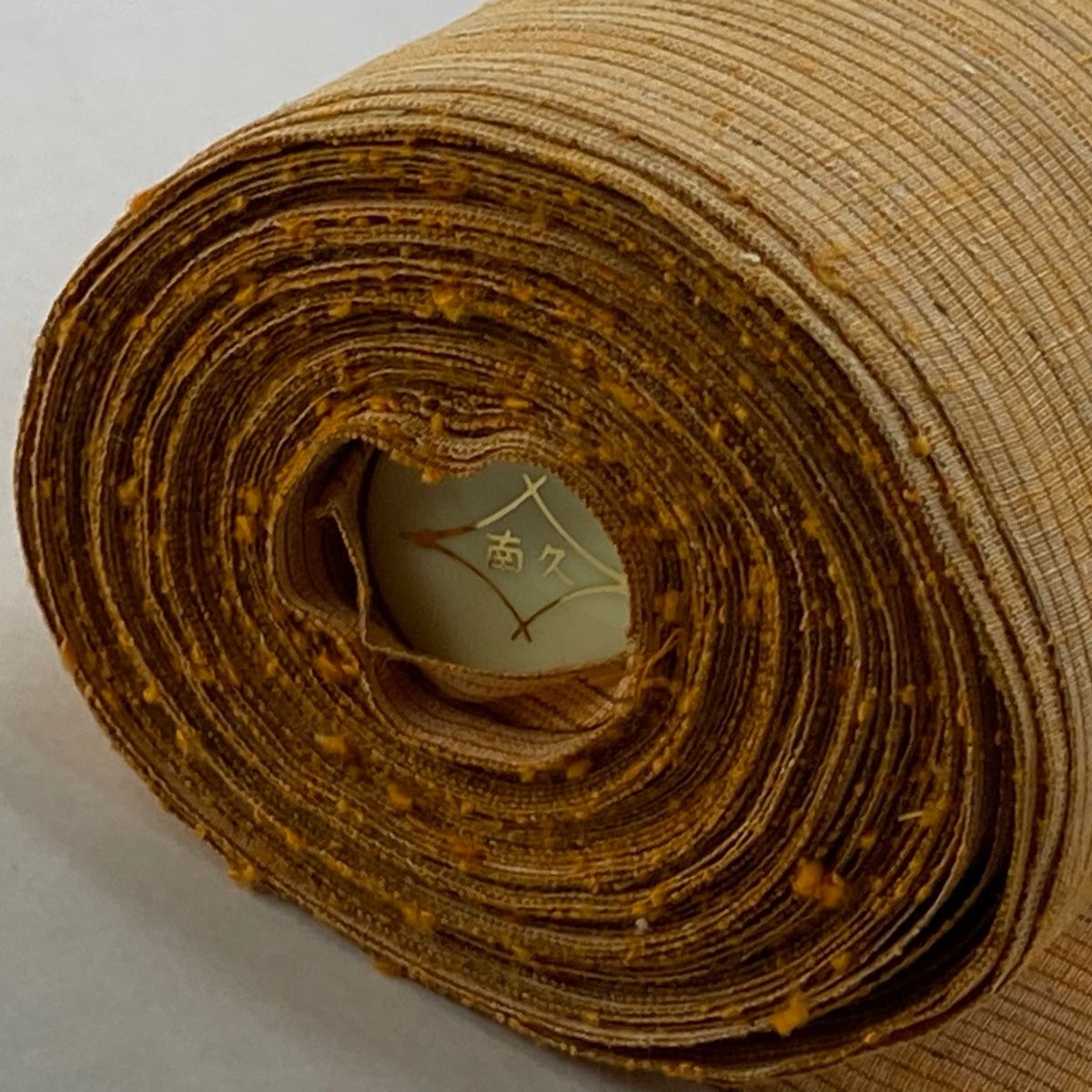 よろけ縞 オレンジ