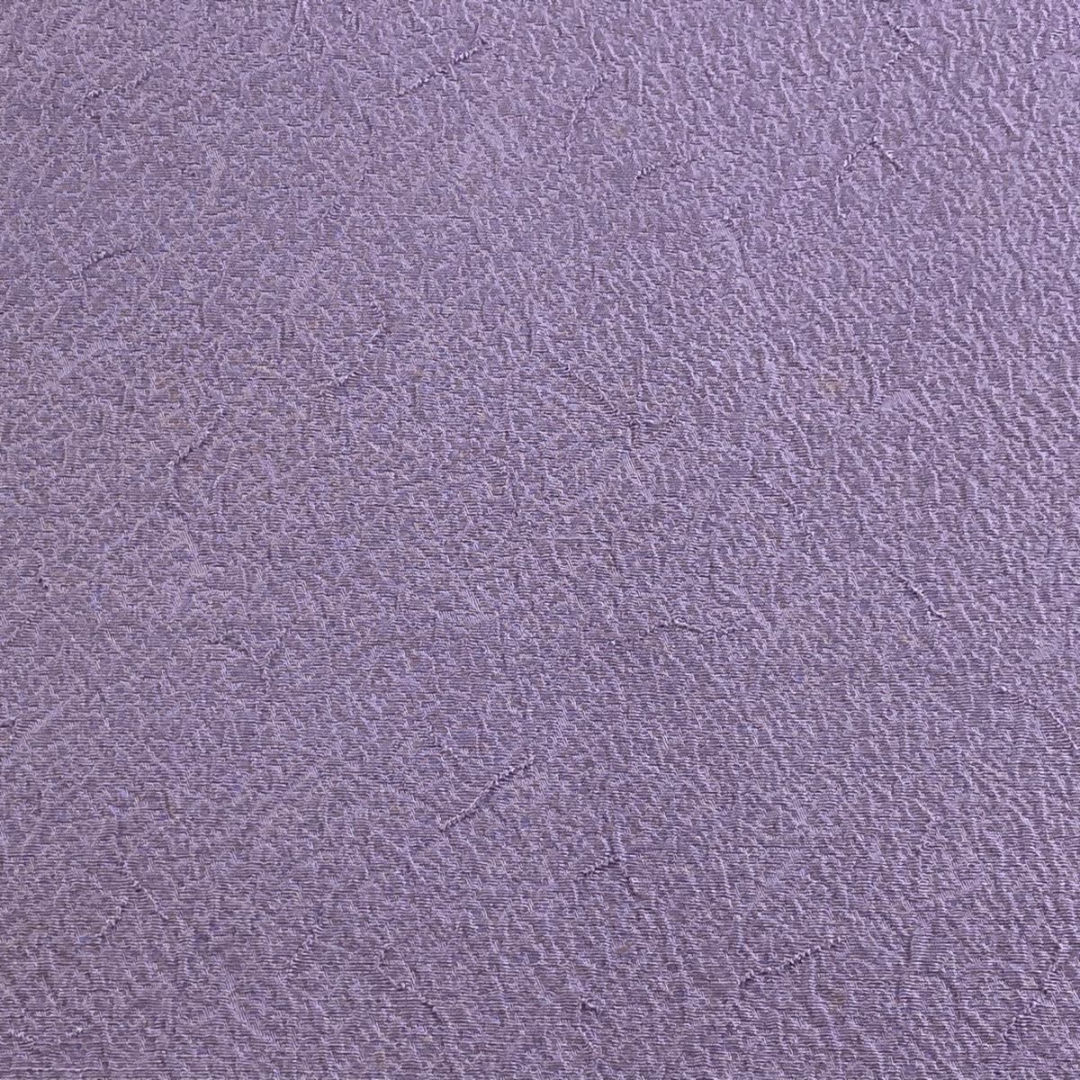 反物 秀品 色無地 地紋 堅牢染 薄紫 正絹