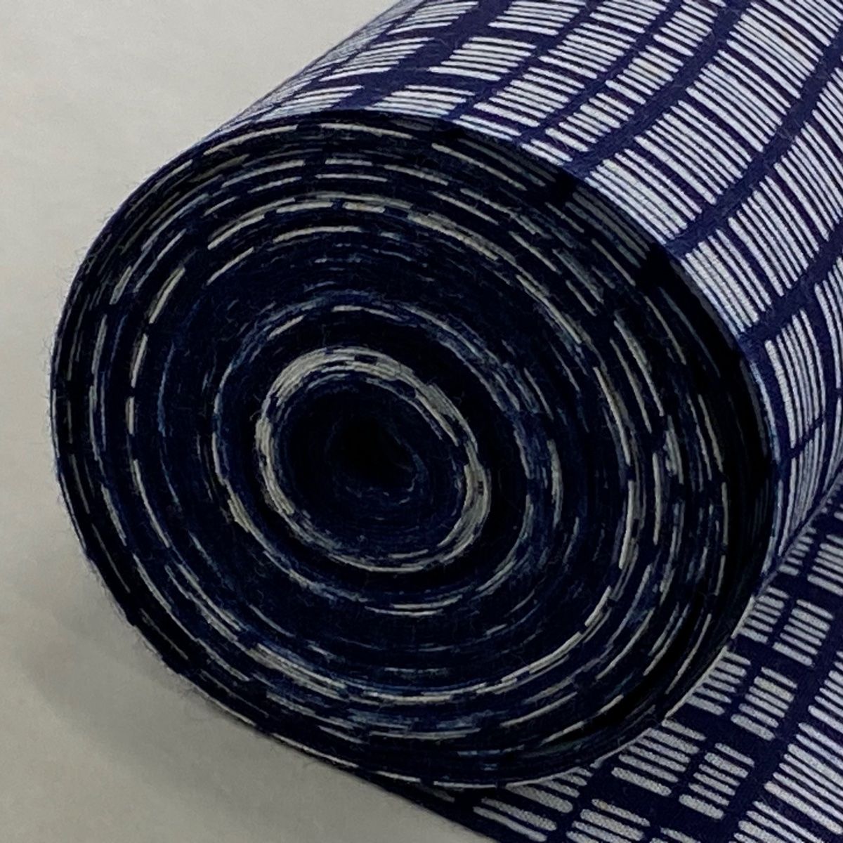 小紋 ぼかし 落款入 浜ちりめん 正絹 反物 T9113 夏物 未仕立 正絹