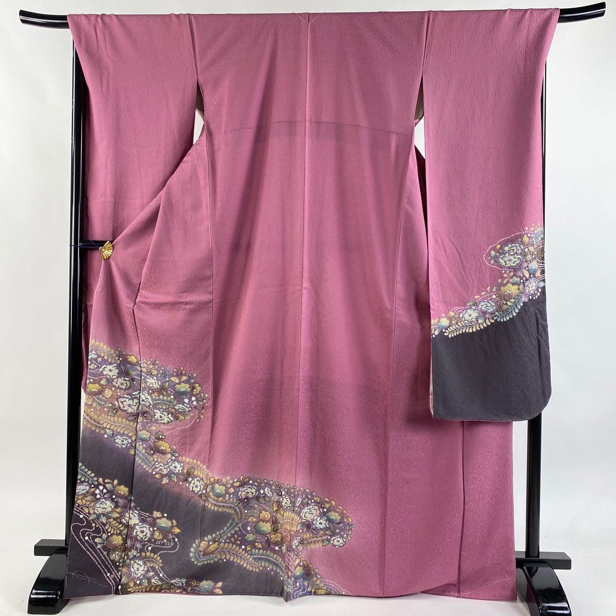 袋帯フルセット 辻が花柄