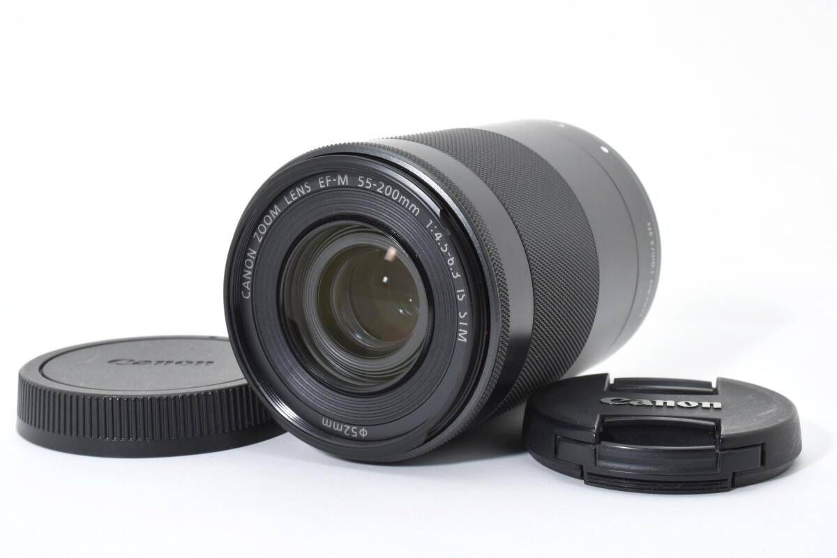 大 Canon キヤノン EF-M 55-200mm F4.5-6.3 IS STM 3626W01231 02