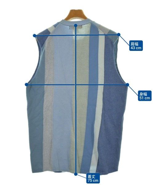 COMME des GARCONS SHIRT ベスト メンズ 古着