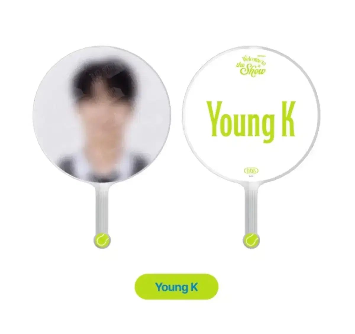 DAY6 ヨンケイ Young K 公式 うちわ うちわカバー