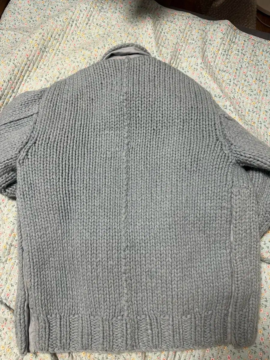 2SACAIカーハートミシガンニットブルー