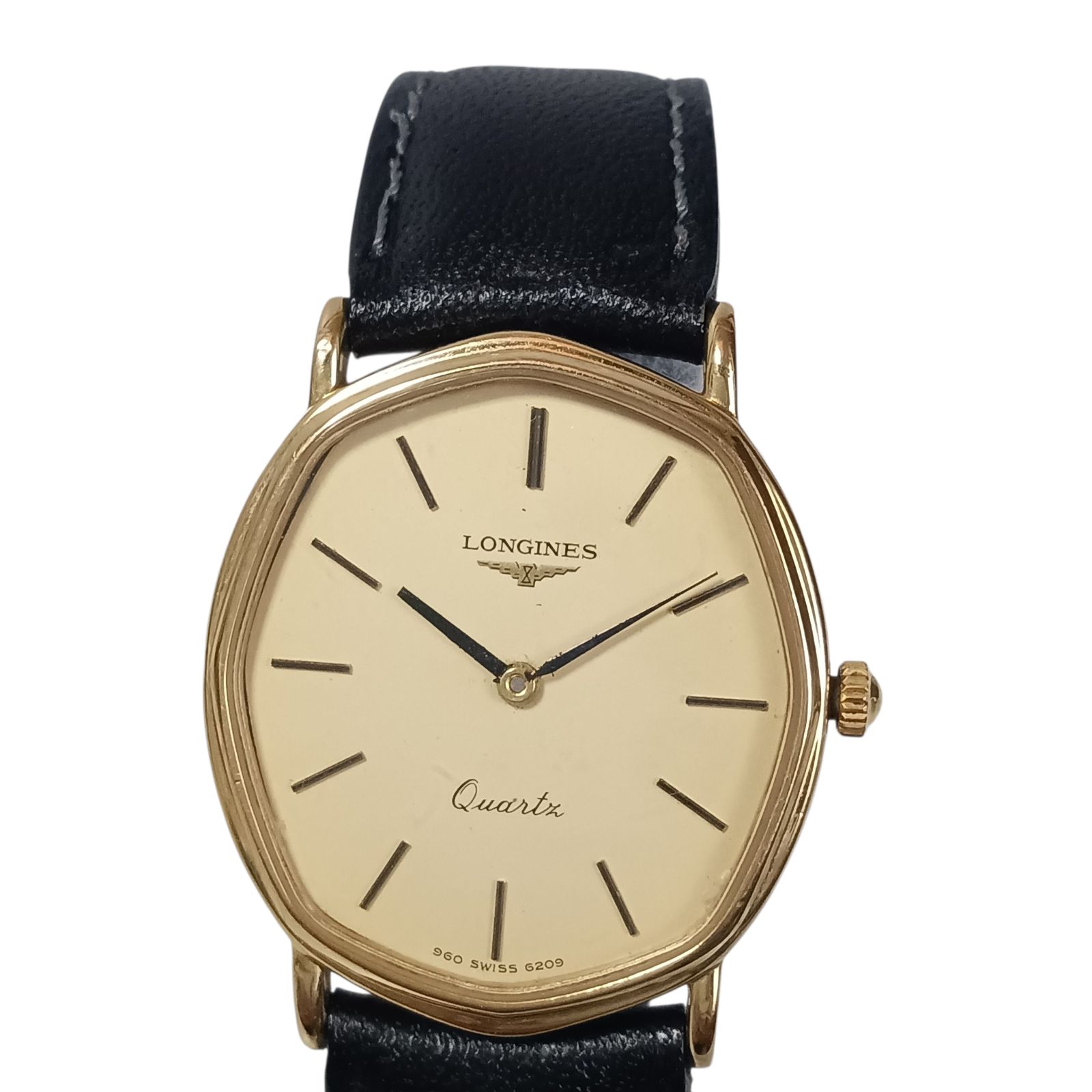 Longines 文字 盤 ゴールド 腕時計 LONGINES ロンジン ゴールド文字盤