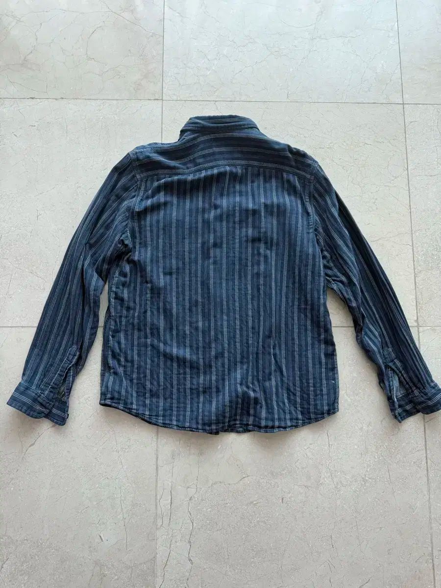 RRL ダブルアールエル Indigo FACE ダブルフェイス Indigo シャツ XL