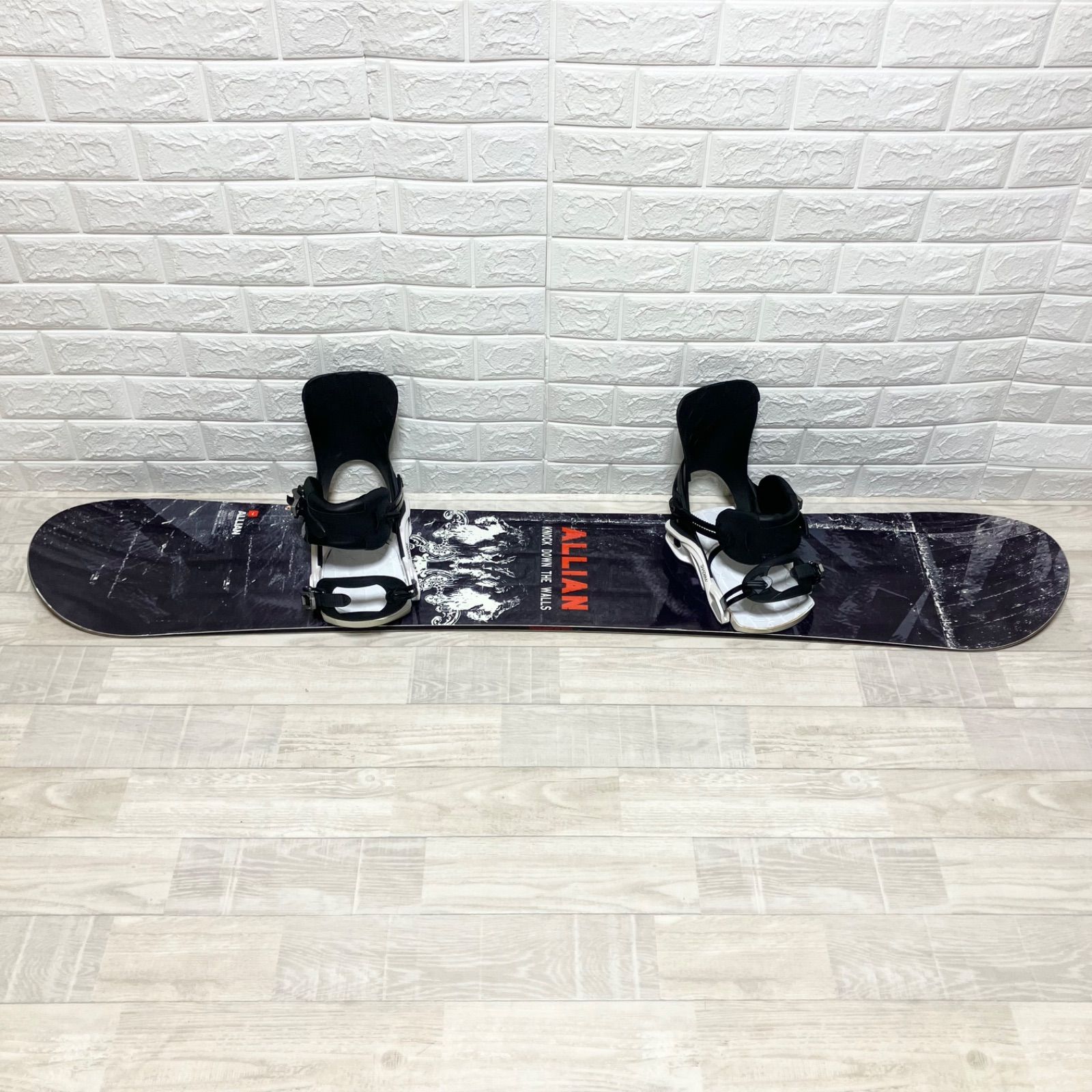 アライアン プリズム 152 cm サロモン シャドー M 2点セット スノボ スノーボード 板 ビンディング ALLIAN PRISM SALOMON SHADOW