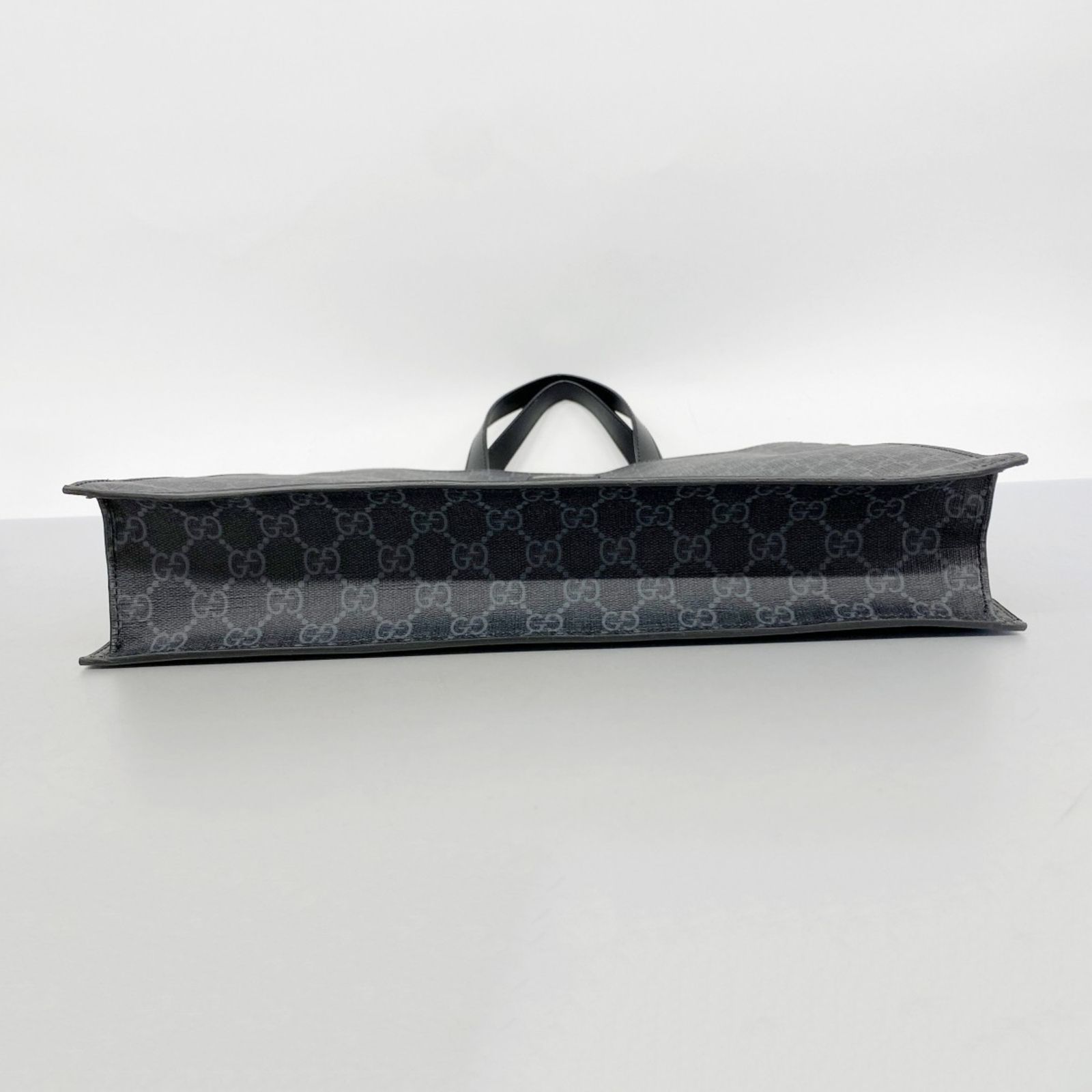 グッチ Gucci トートバッグ GGスプリーム シェリーライン 495559 グレー 2 wayバッグメンズ