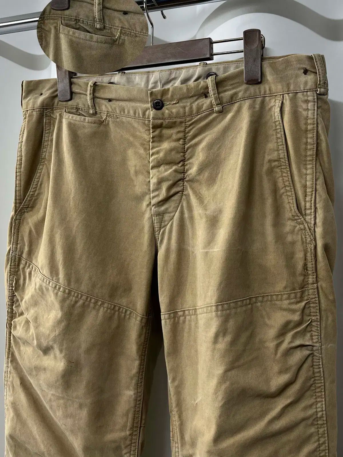 ダブルニー パンツ