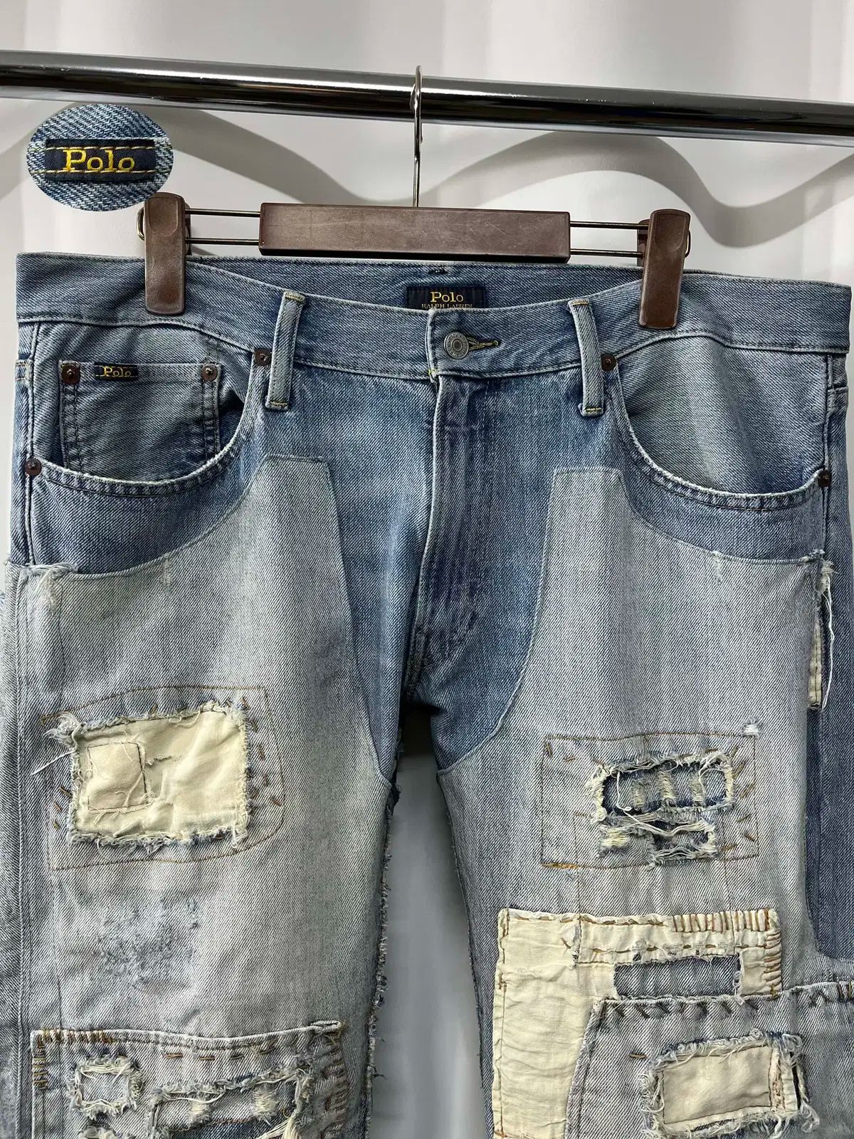 リペア デニムパンツ