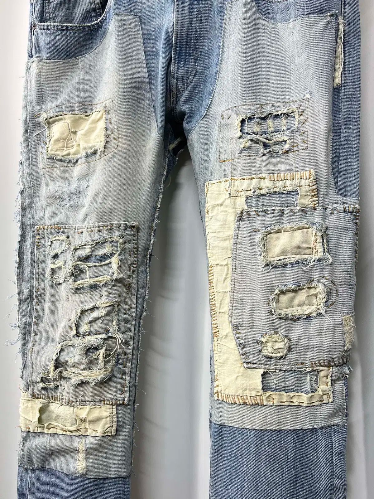 リペア デニムパンツ