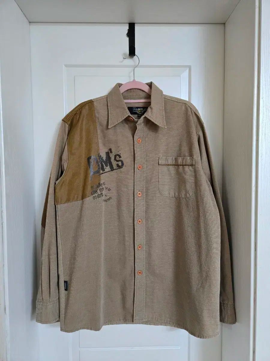 DR. MARTENS ドクターマーチン ブラウン バイ 長袖 シャツ