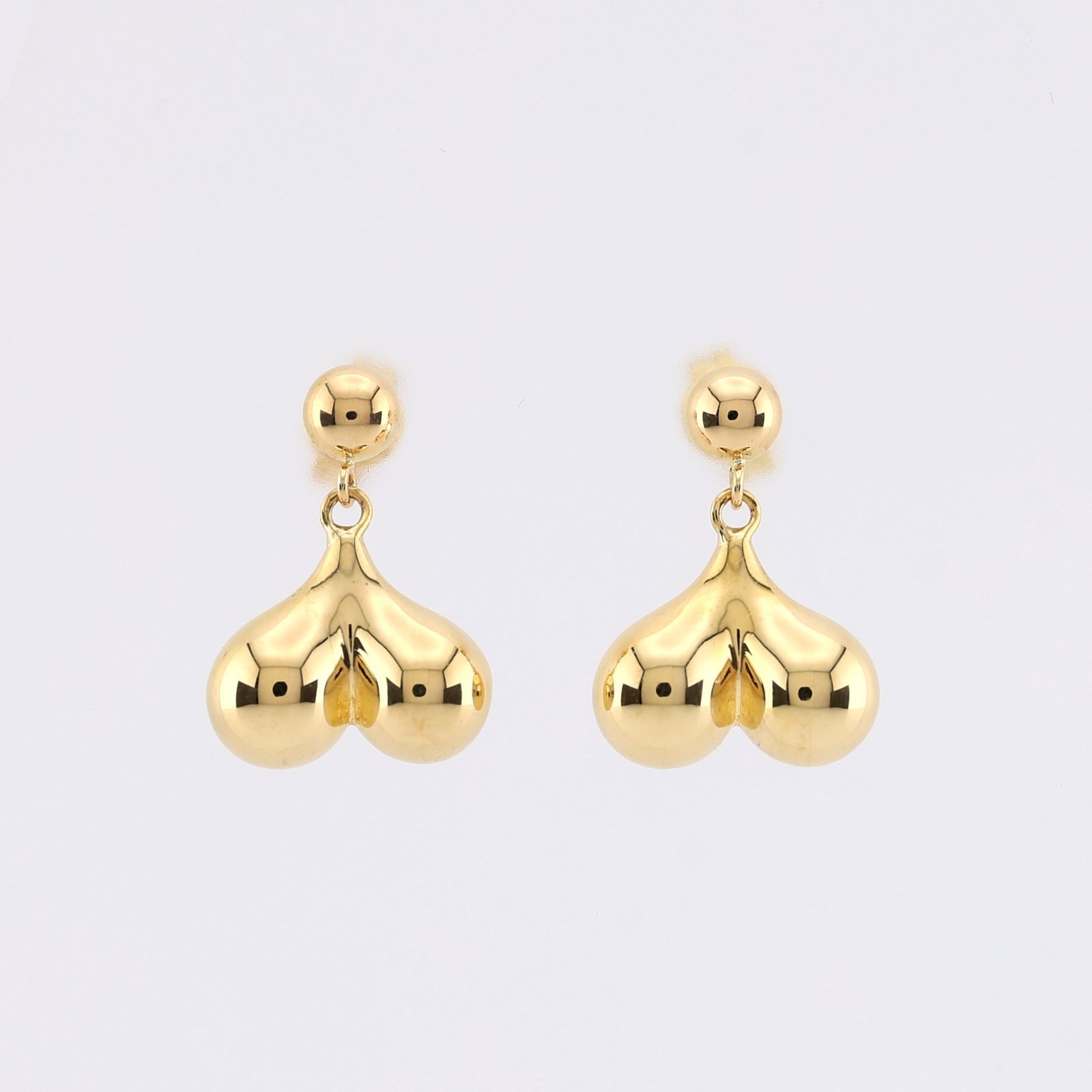 参考定価93 140円 K18 ゴールド 地金 セット ピアス ジュエリー デザイナーズ ボリューム リボンケース付き