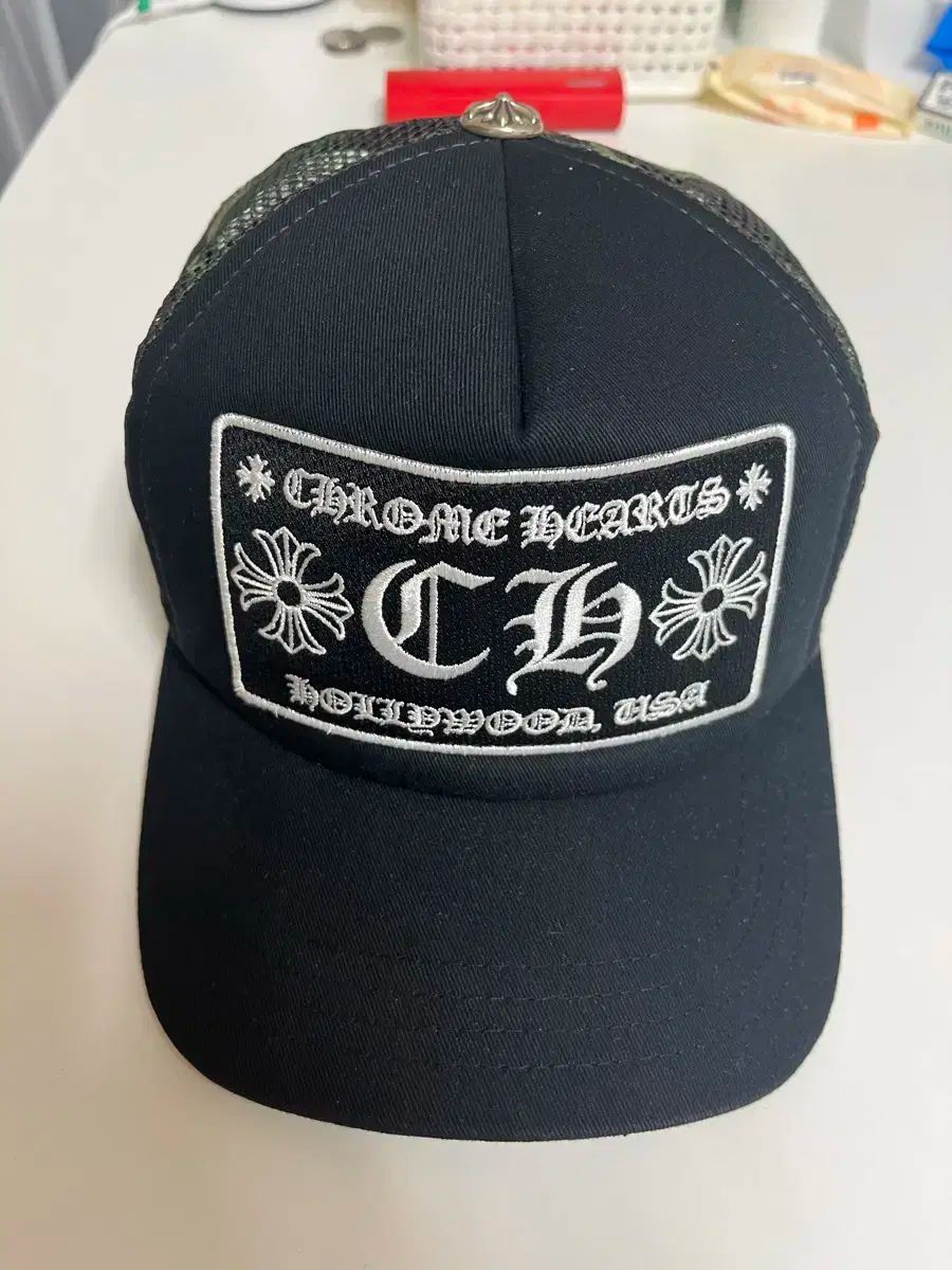 CHROME HAEATS クロムハーツ ブラック カモフラージュ トラッカーハット