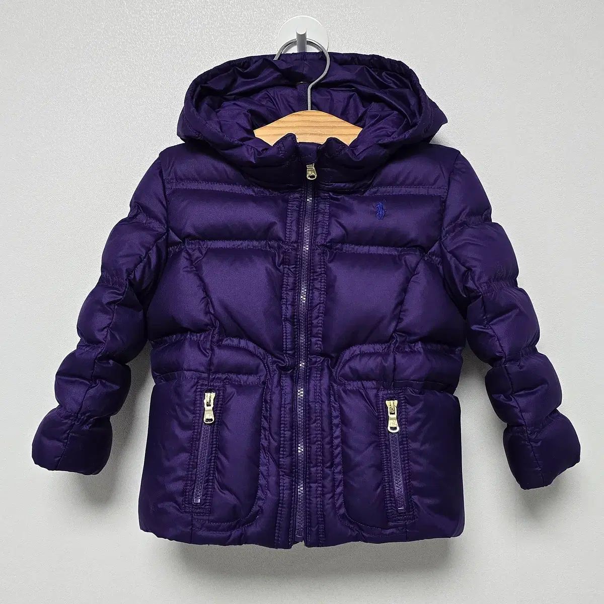 アウター ベイビー24m ポロラルフローレン ダウン ダウン パープル キッズ