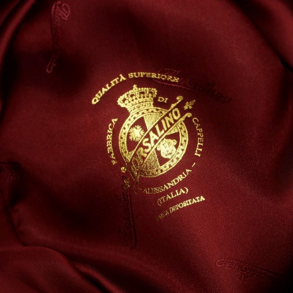 中折れハット ダークグレー