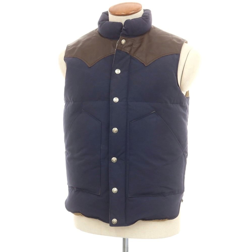 シュガーケーン SUGAR CANE コットンナイロン ダウンベスト ライト