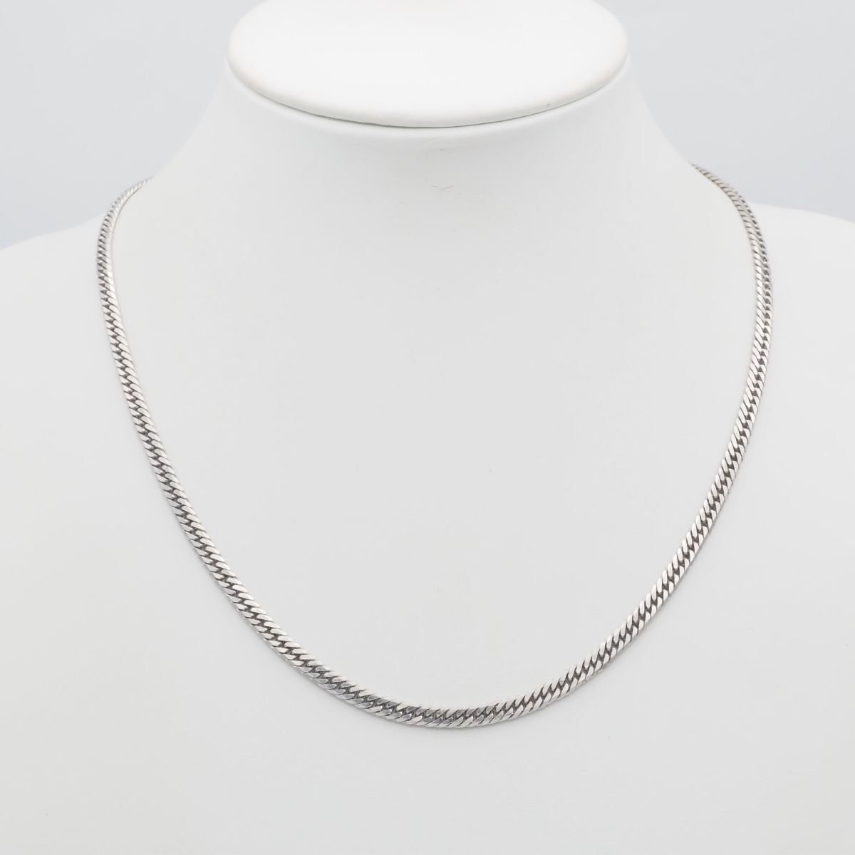 H671 喜平 キヘイチェーン 925刻印 ネックレス デザイン シルバー 磁気 ヴィンテージ 50cm 4.1mm 20.2g