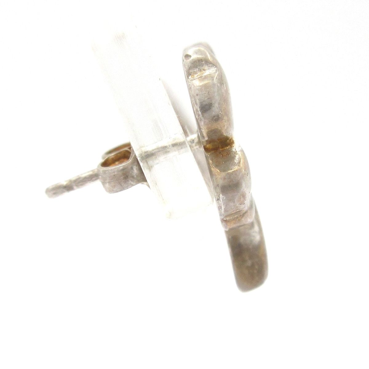 CHANEL シャネル ピアス - シルバー クローバー