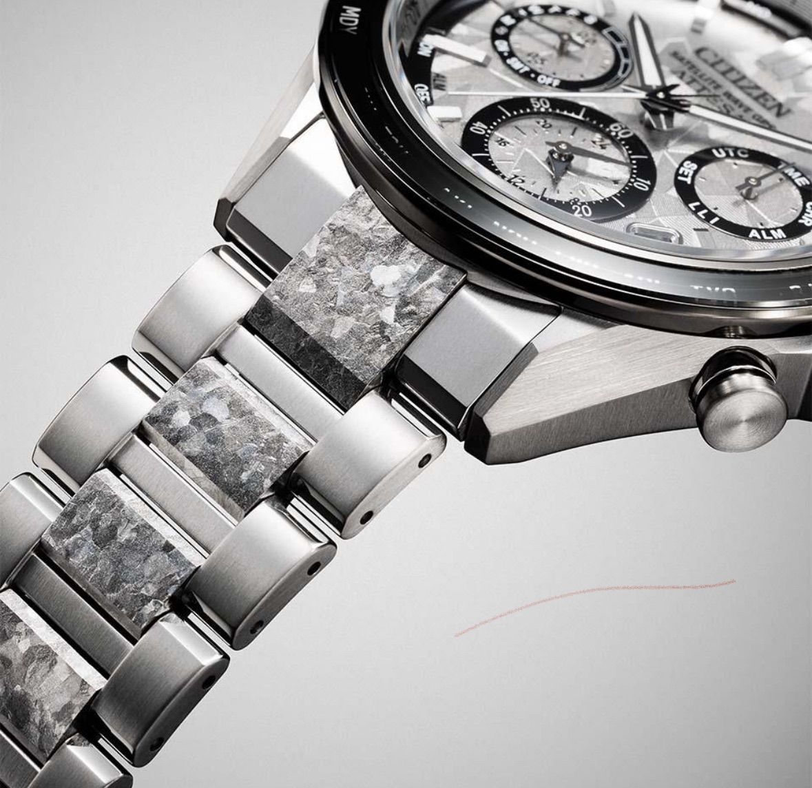 CITIZEN ATTESA Platinum Shine Collection GPS CC 4076 65 A