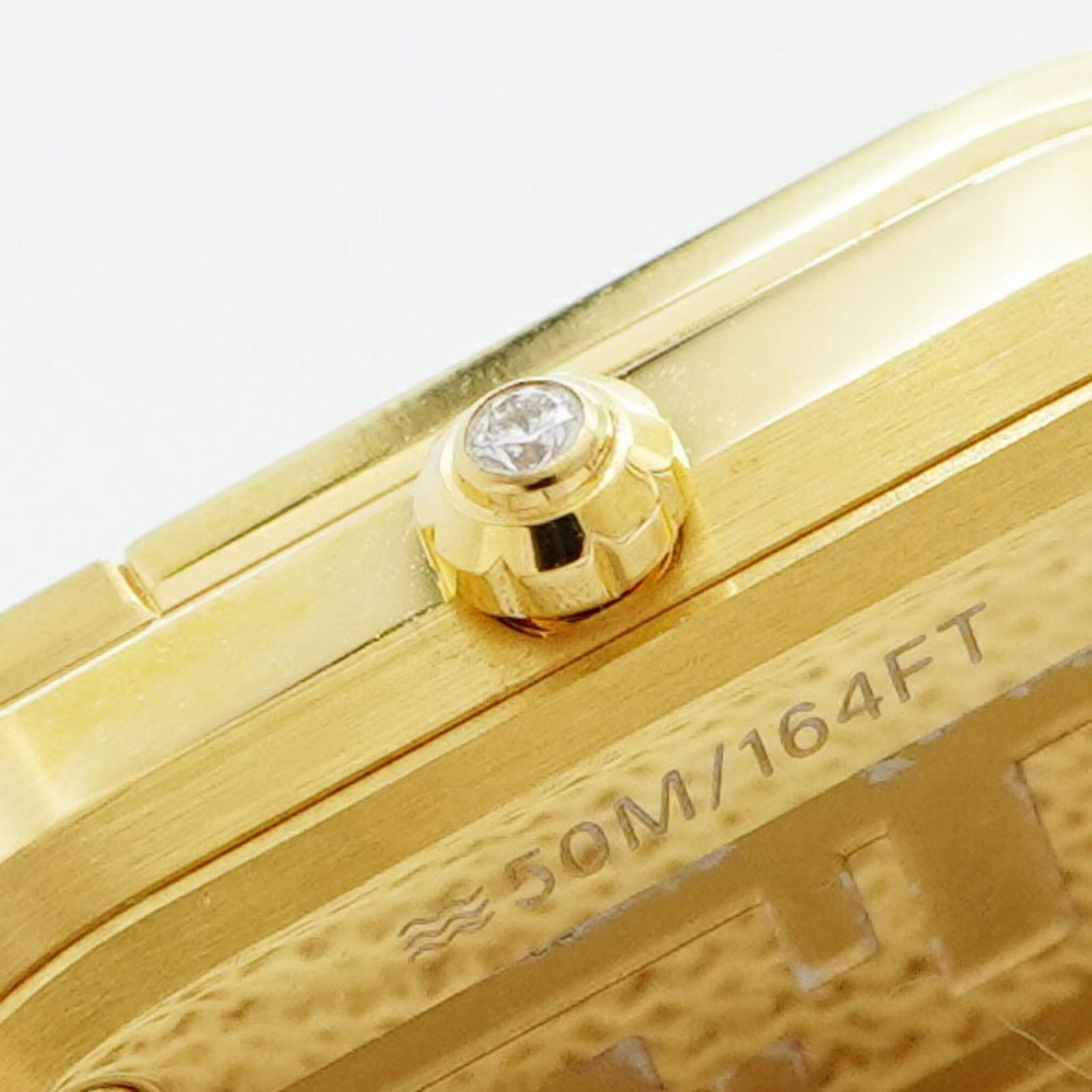 シルバー文字盤腕時計