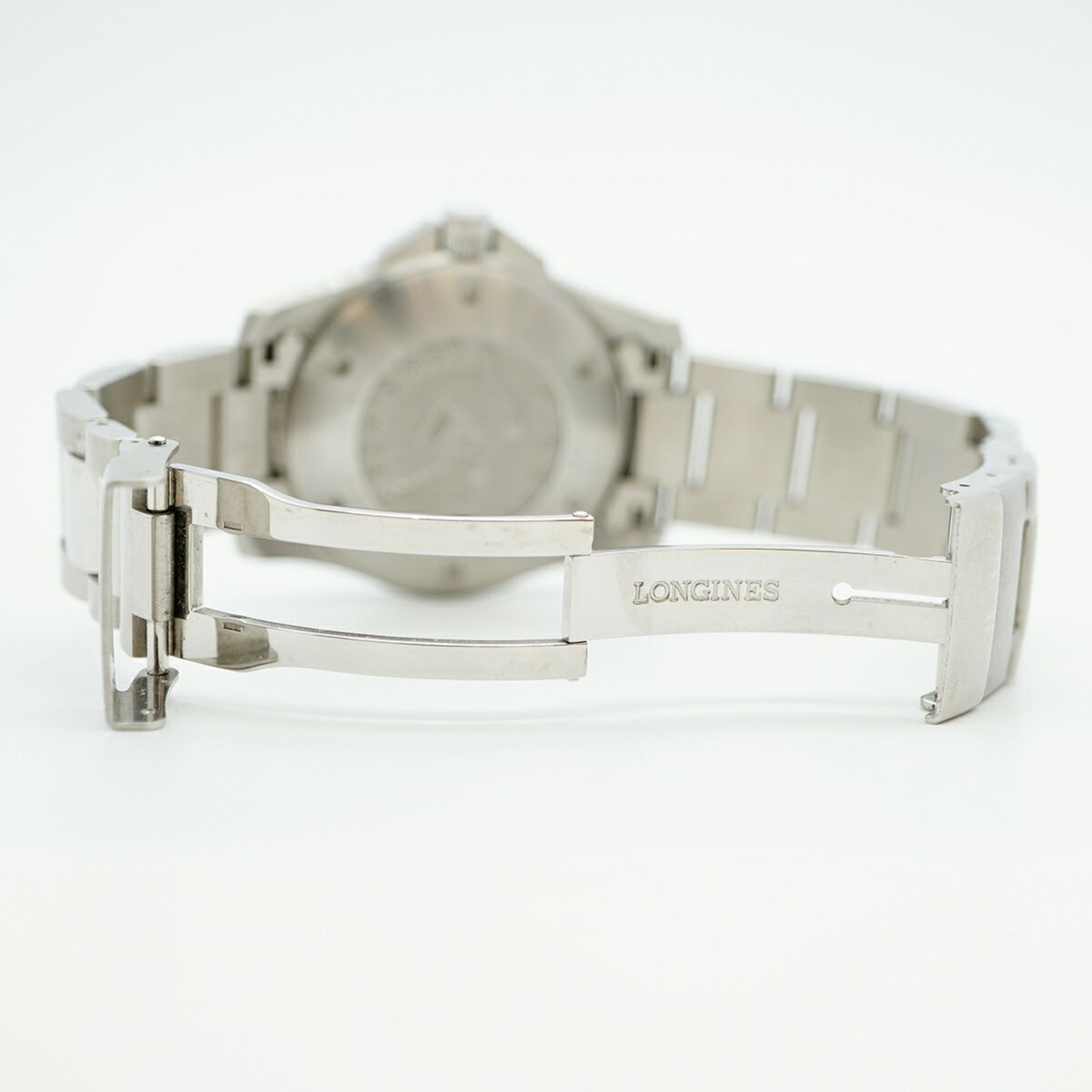  ロンジン ハイドロ コンクエスト L 3.781.4 青文字盤腕時計 メンズ 自動巻き時計 腕時計(アナログ)