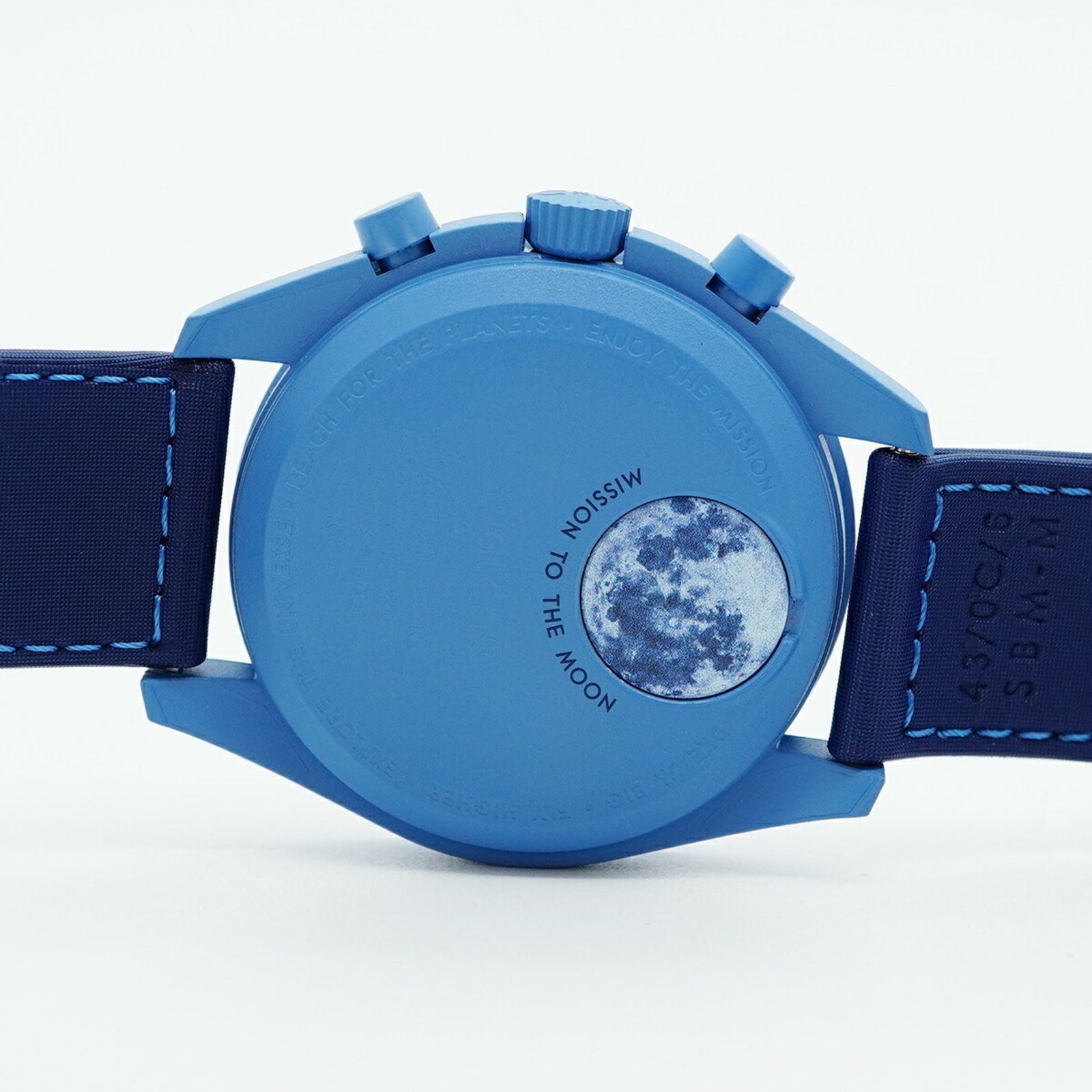  スウォッチ オメガ ミッショントゥザ スーパーブルー ムーン アイボリー文字盤腕時計 メンズ 腕時計(クォーツ) 腕時計(アナログ)